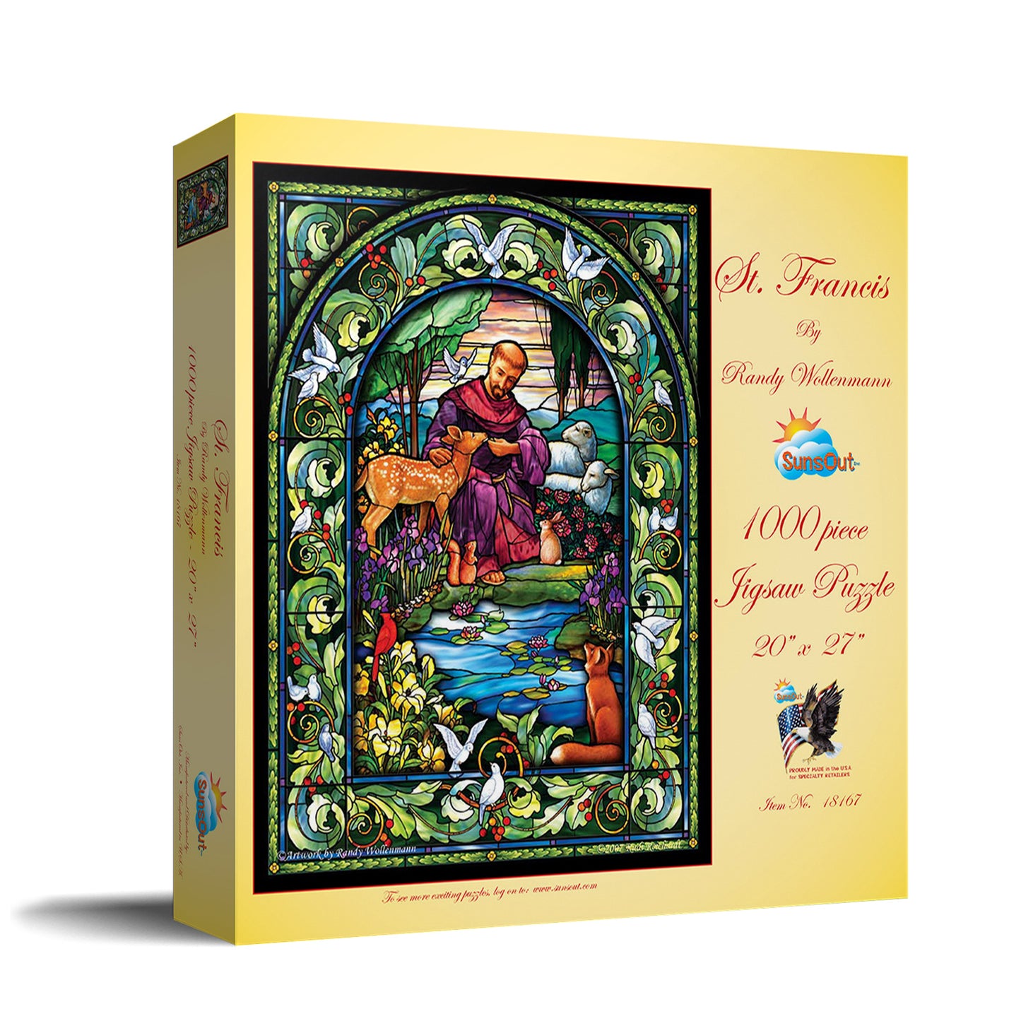 St. Francis 1000 pc Jigsaw Puzzle 18167