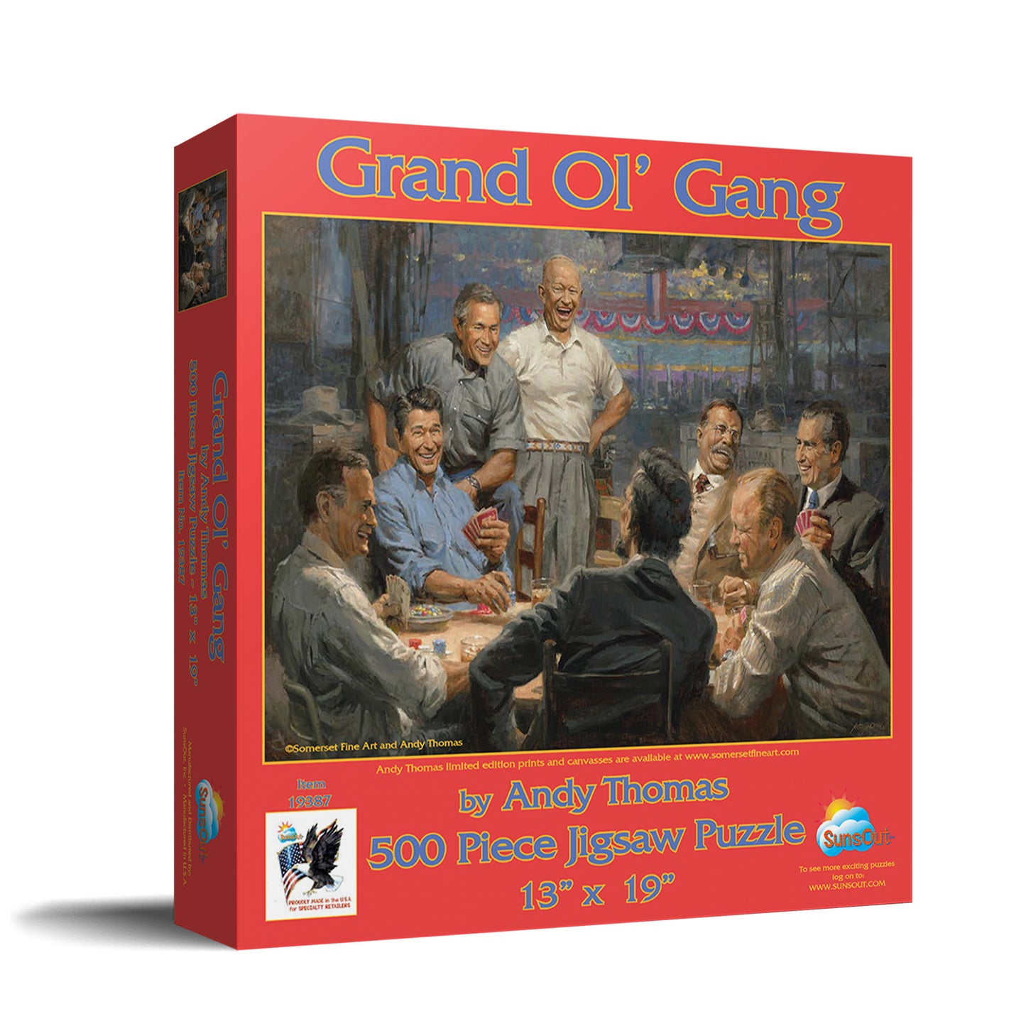 Grand Ol' Gang 500 pc Jigsaw Puzzle 19387