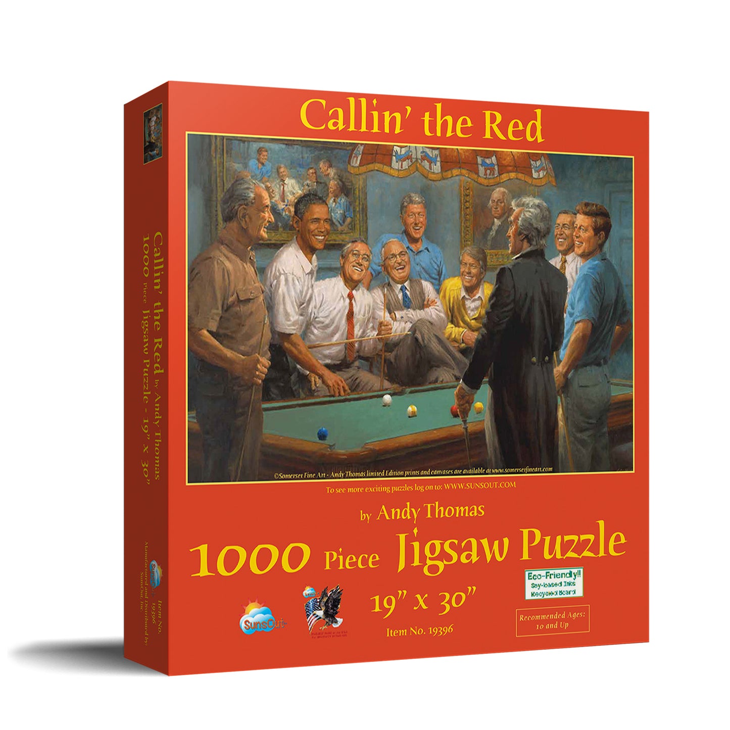 Callin' the Red 1000 pc Jigsaw Puzzle 19396