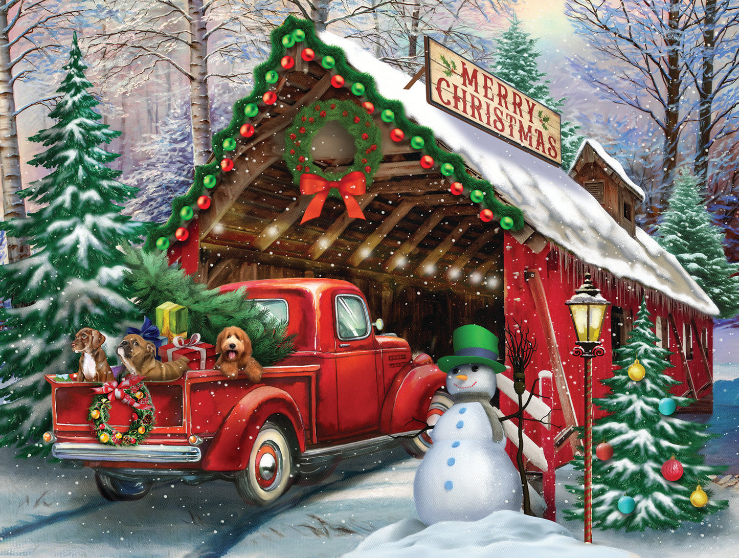 Going Through the Bridge 300 pc Jigsaw Puzzle 23076