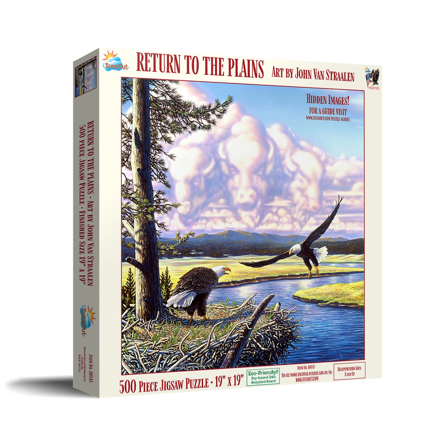 Return to the Plains 500 pc Jigsaw Puzzle 20545