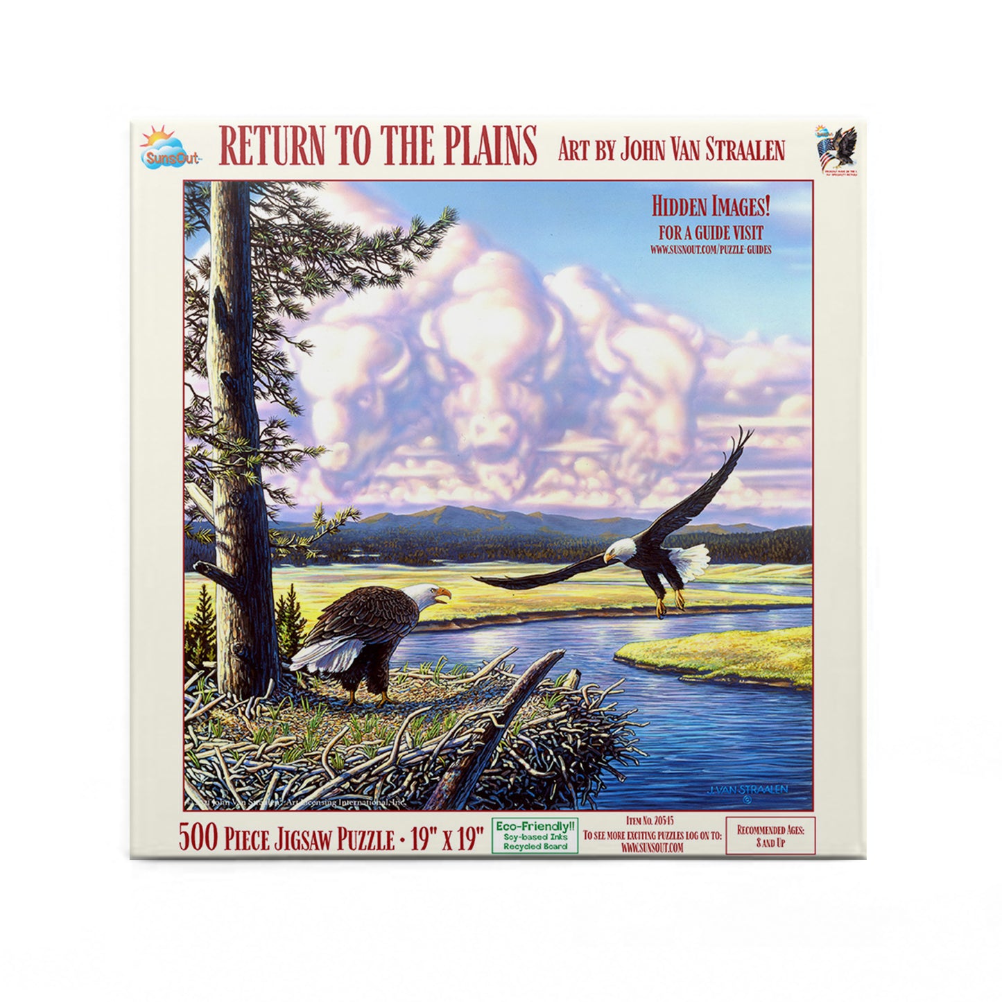 Return to the Plains 500 pc Jigsaw Puzzle 20545