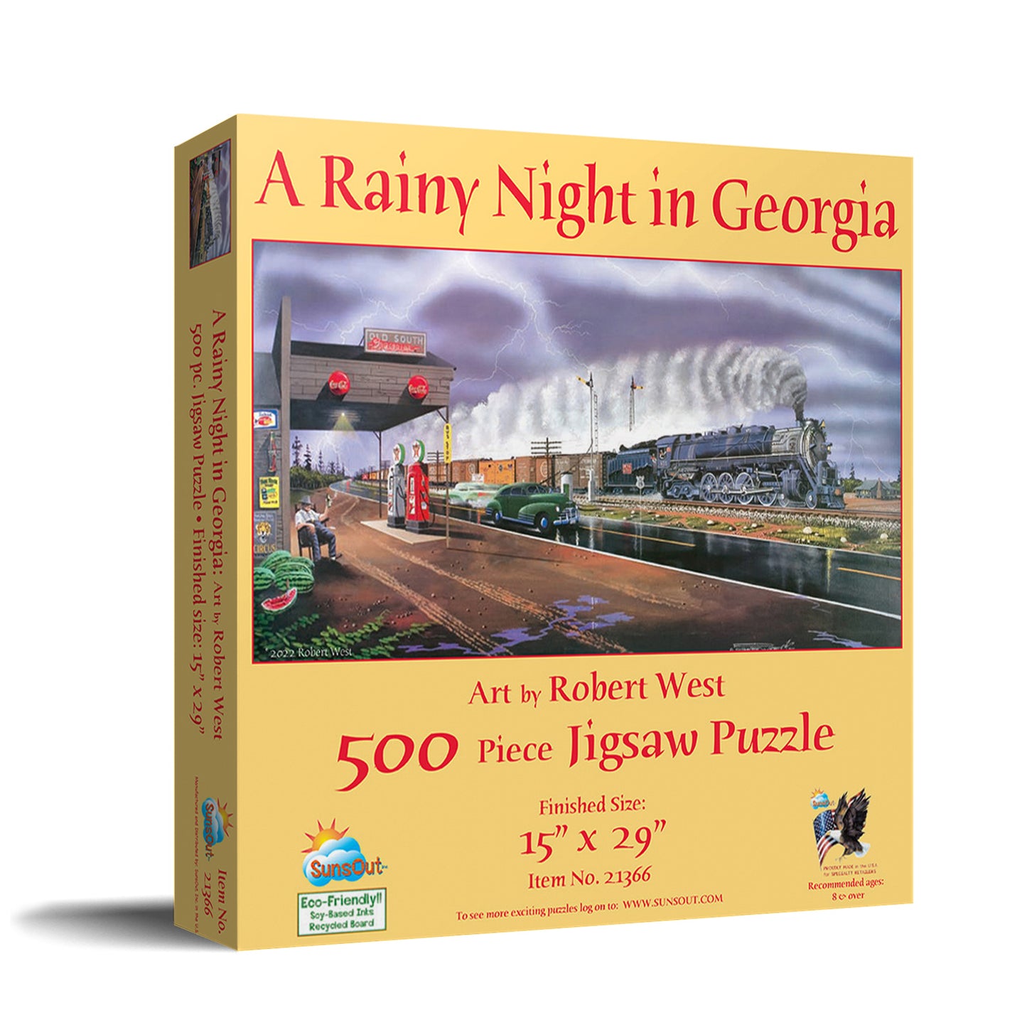 A Rainy Night in Georgia 500 pc Jigsaw Puzzle 21366