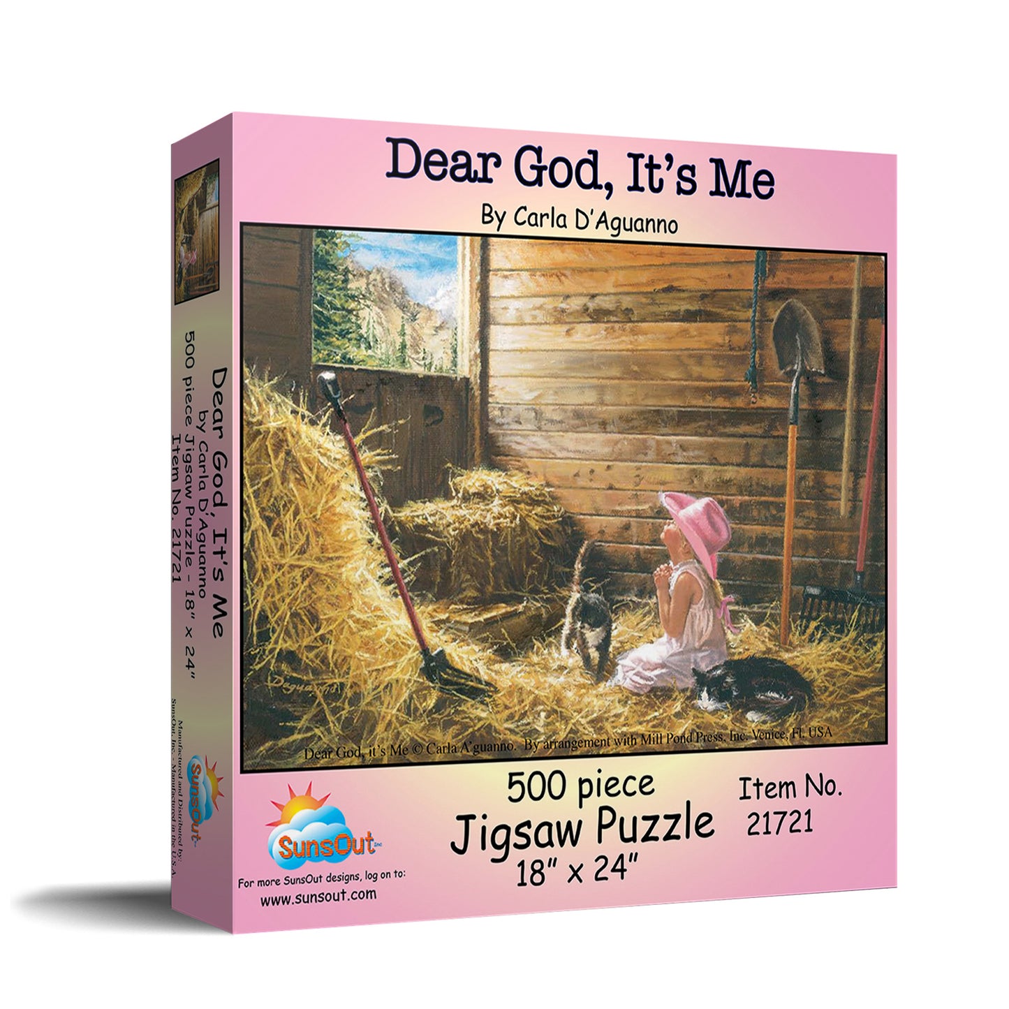Dear God It's Me 500 pc Jigsaw Puzzle 21721