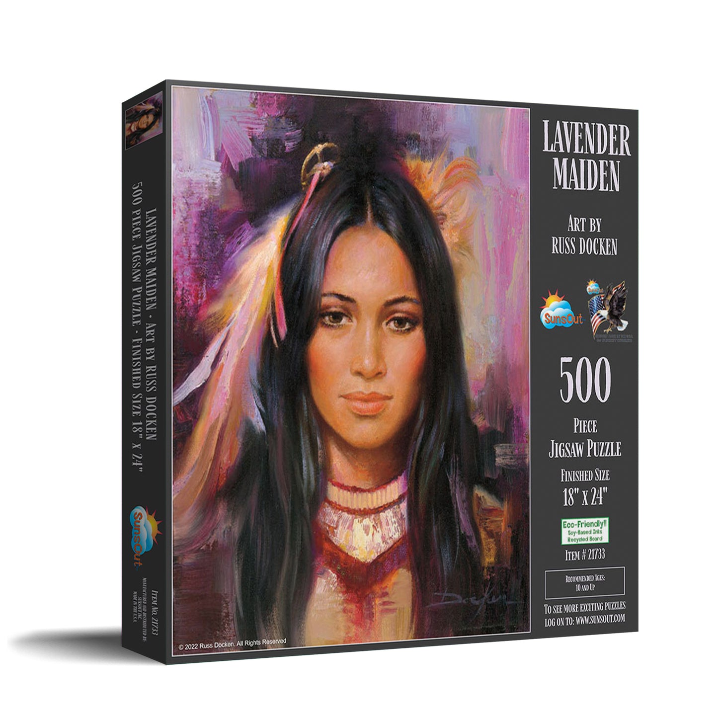 Lavender Maiden 500 pc Jigsaw Puzzle 21733