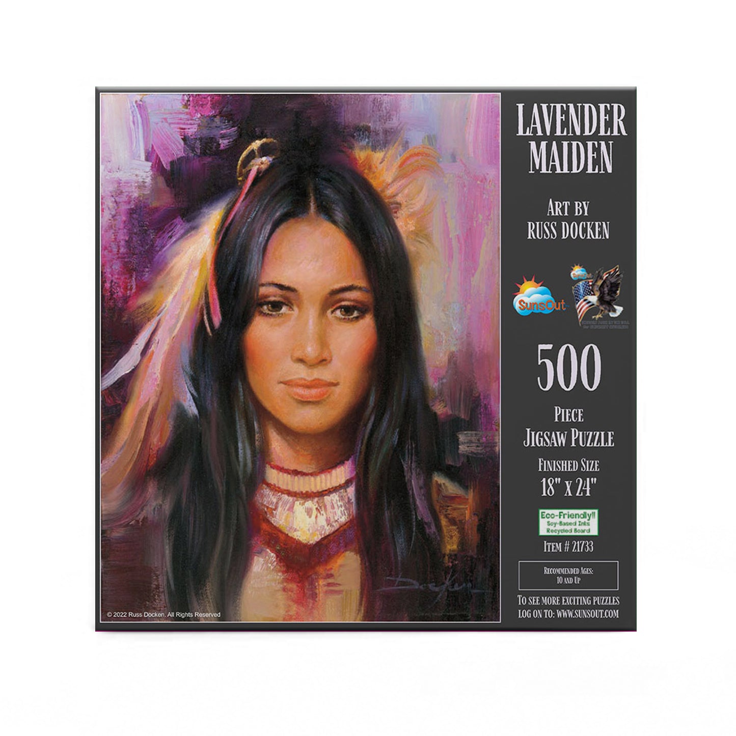 Lavender Maiden 500 pc Jigsaw Puzzle 21733