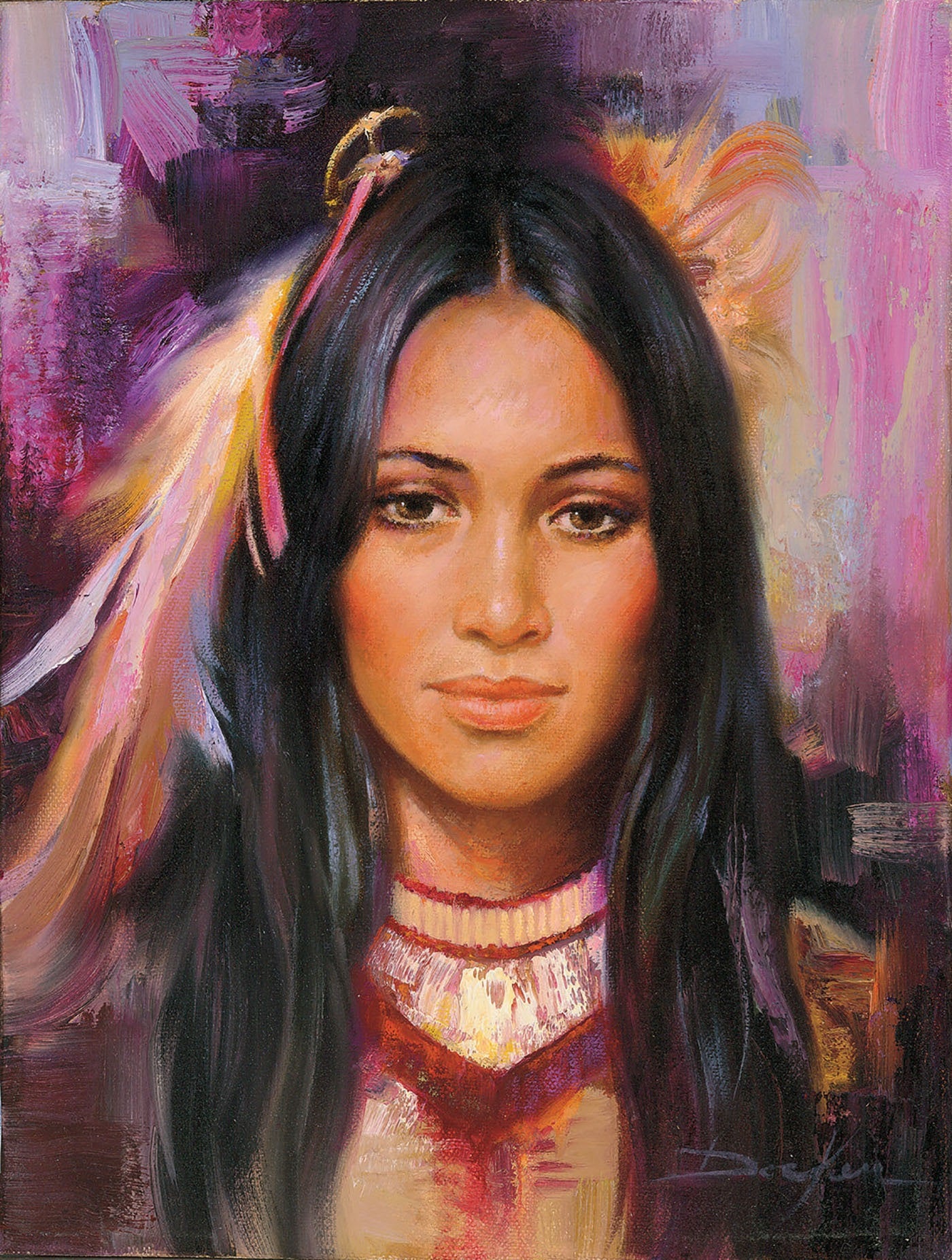 Lavender Maiden 500 pc Jigsaw Puzzle 21733
