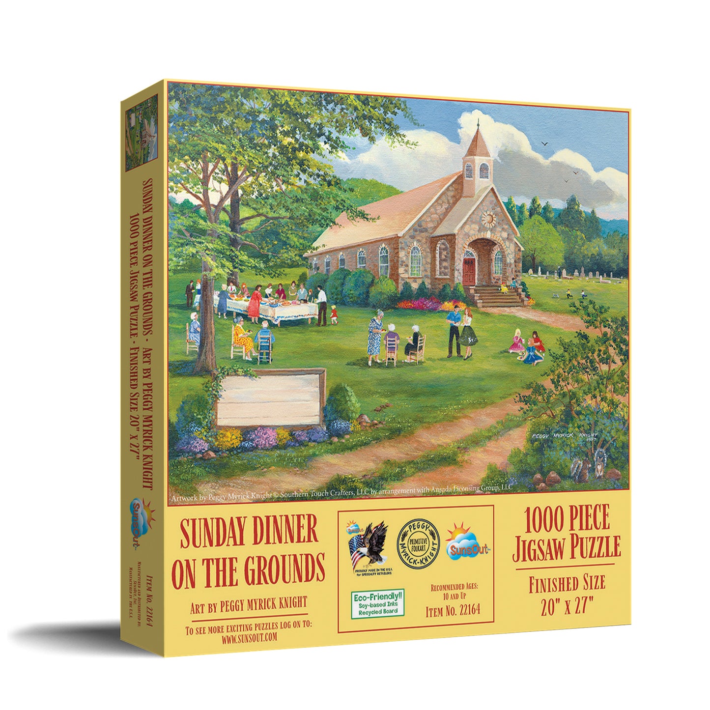 Sunday Dinner on the Grounds 1000 pc Jigsaw Puzzle 22164