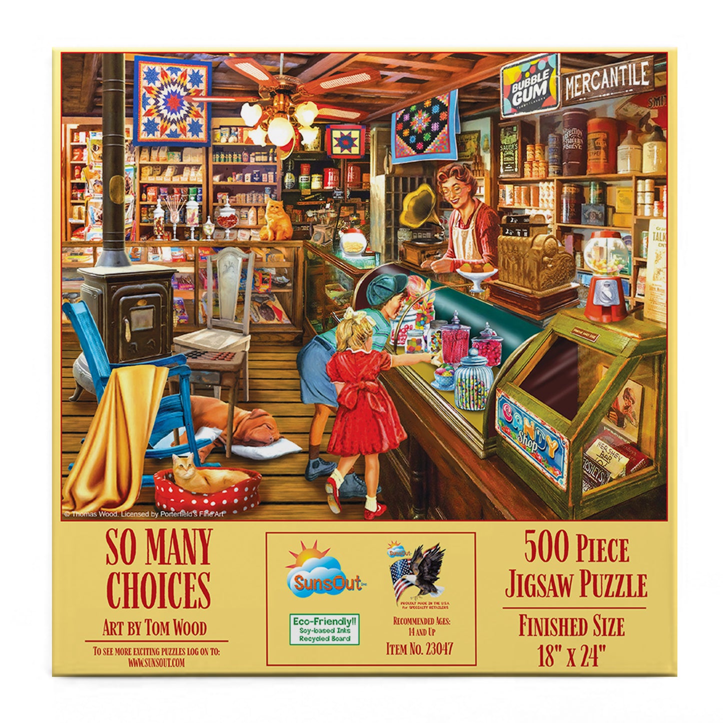So Many Choices 500 pc Jigsaw Puzzle 23047
