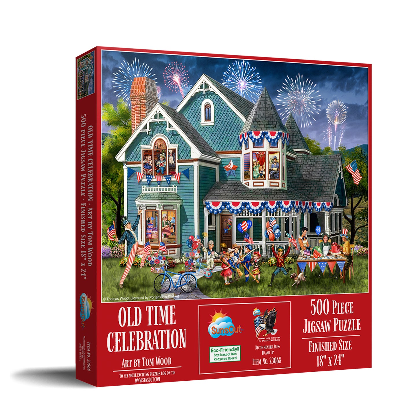 Old time Celebration 500 pc Jigsaw Puzzle 23068