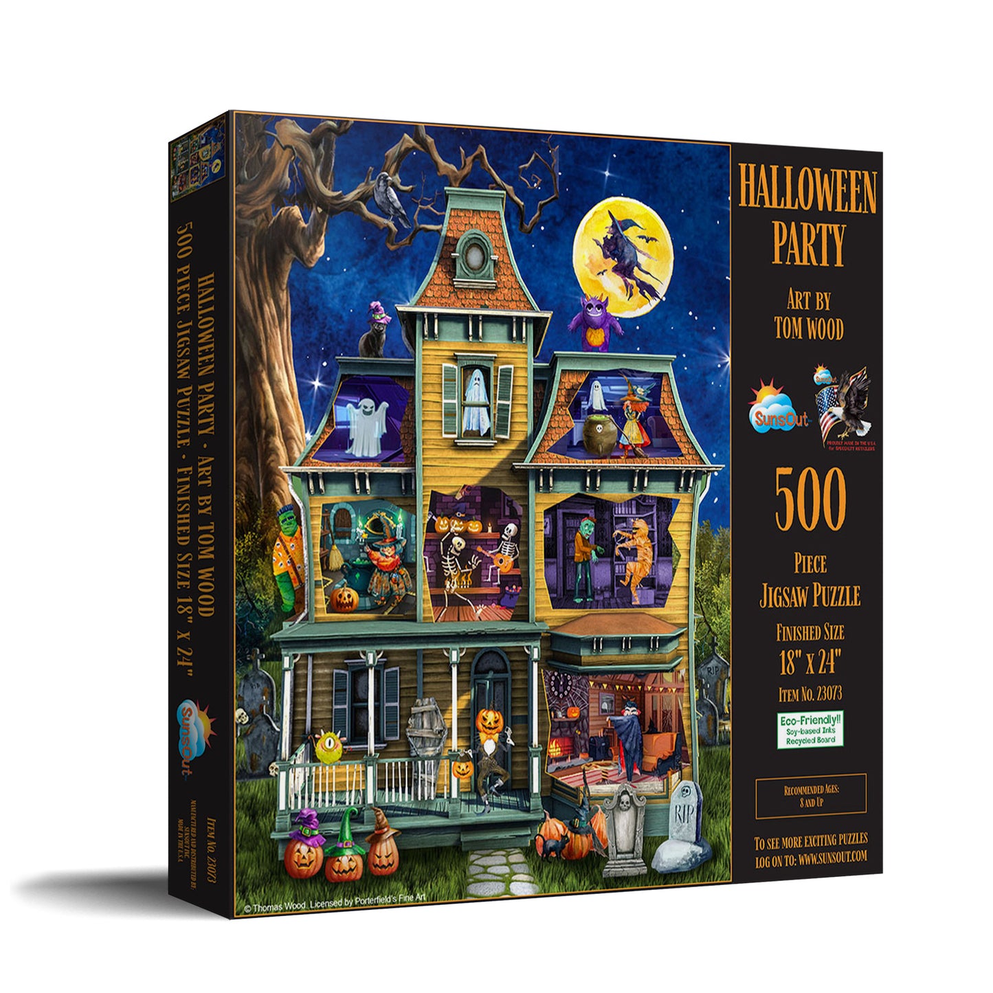 Halloween Party 500 pc Jigsaw Puzzle 23073