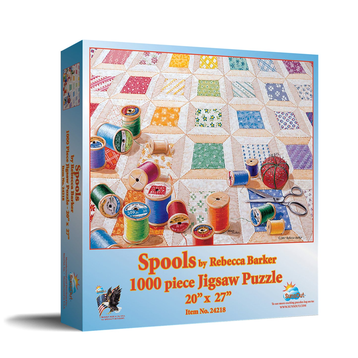Spools 1000 pc Jigsaw Puzzle 24218