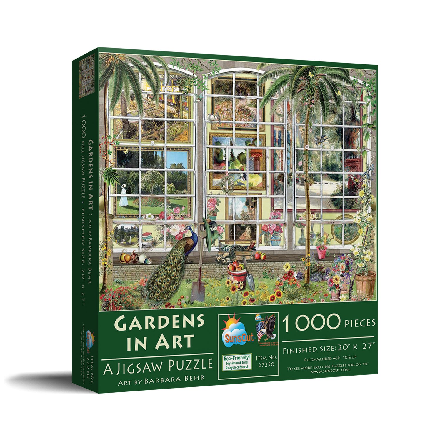 Gardens in Art 1000 pc Jigsaw Puzzle 27250