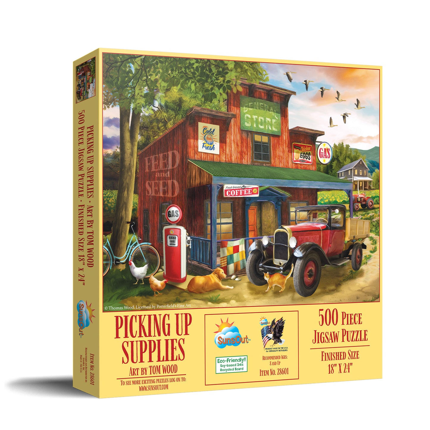 Picking Up Supplies 500 pc Jigsaw Puzzle 28601