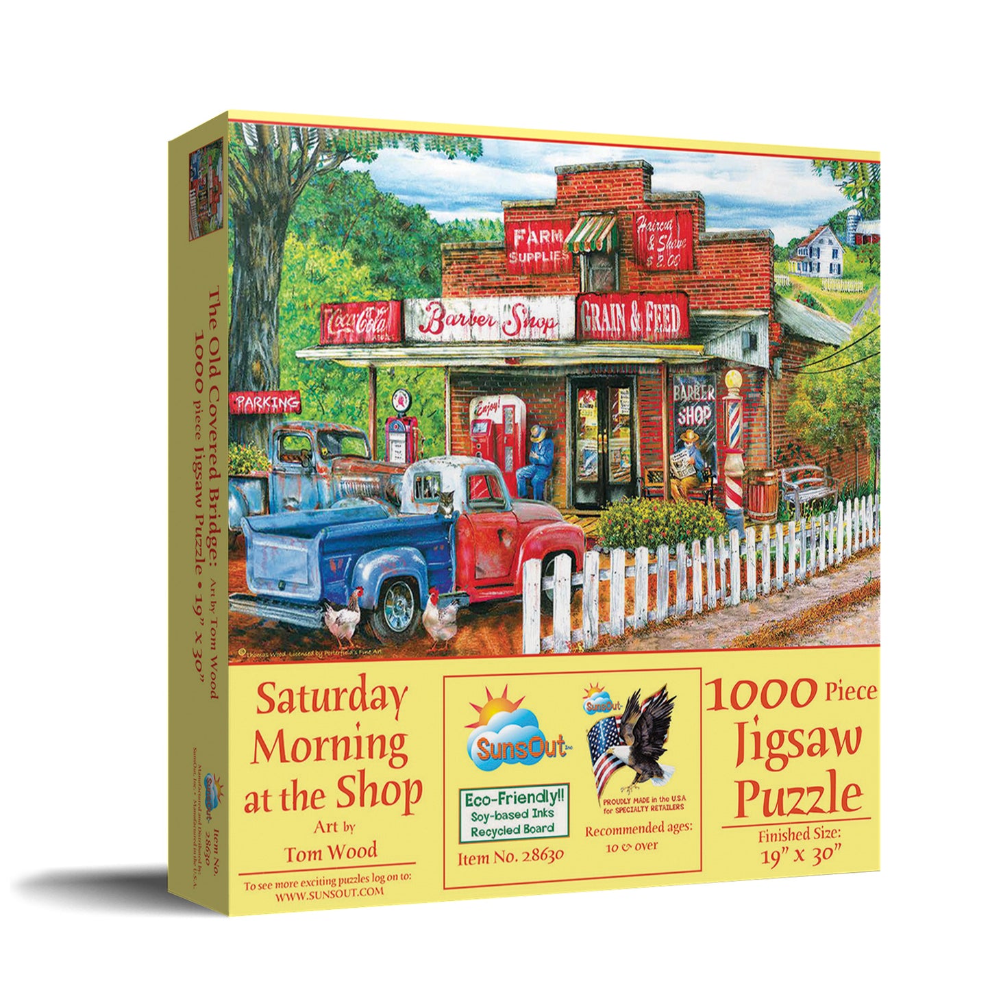 Saturday Morning at the Shop 1000 pc Jigsaw Puzzle 28630