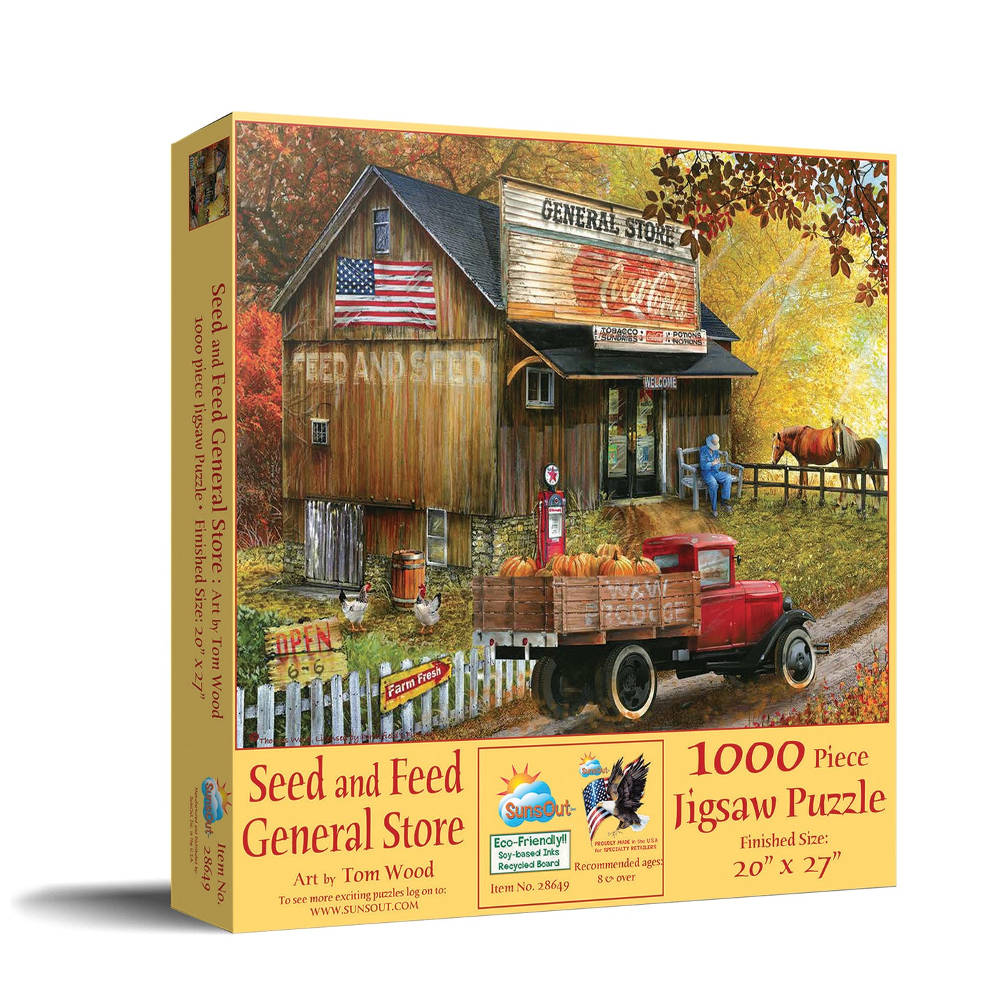 Feed and Seed General Store 1000 pc Jigsaw Puzzle 28649