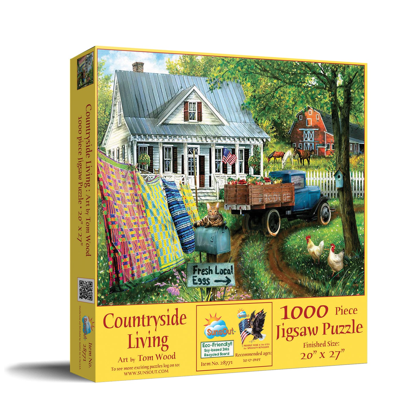 Countryside Living 1000 pc Jigsaw Puzzle 28771