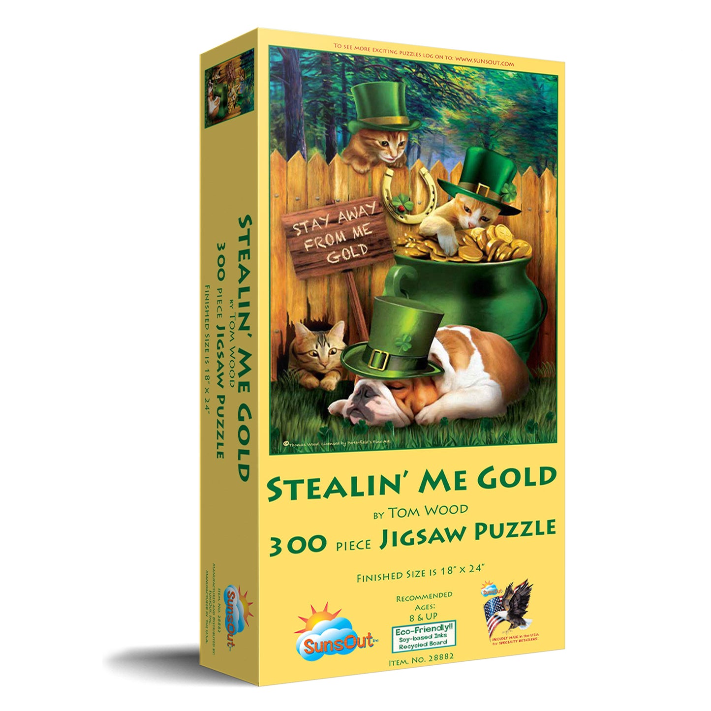 Stealin Me Gold 300 pc Jigsaw Puzzle 28882