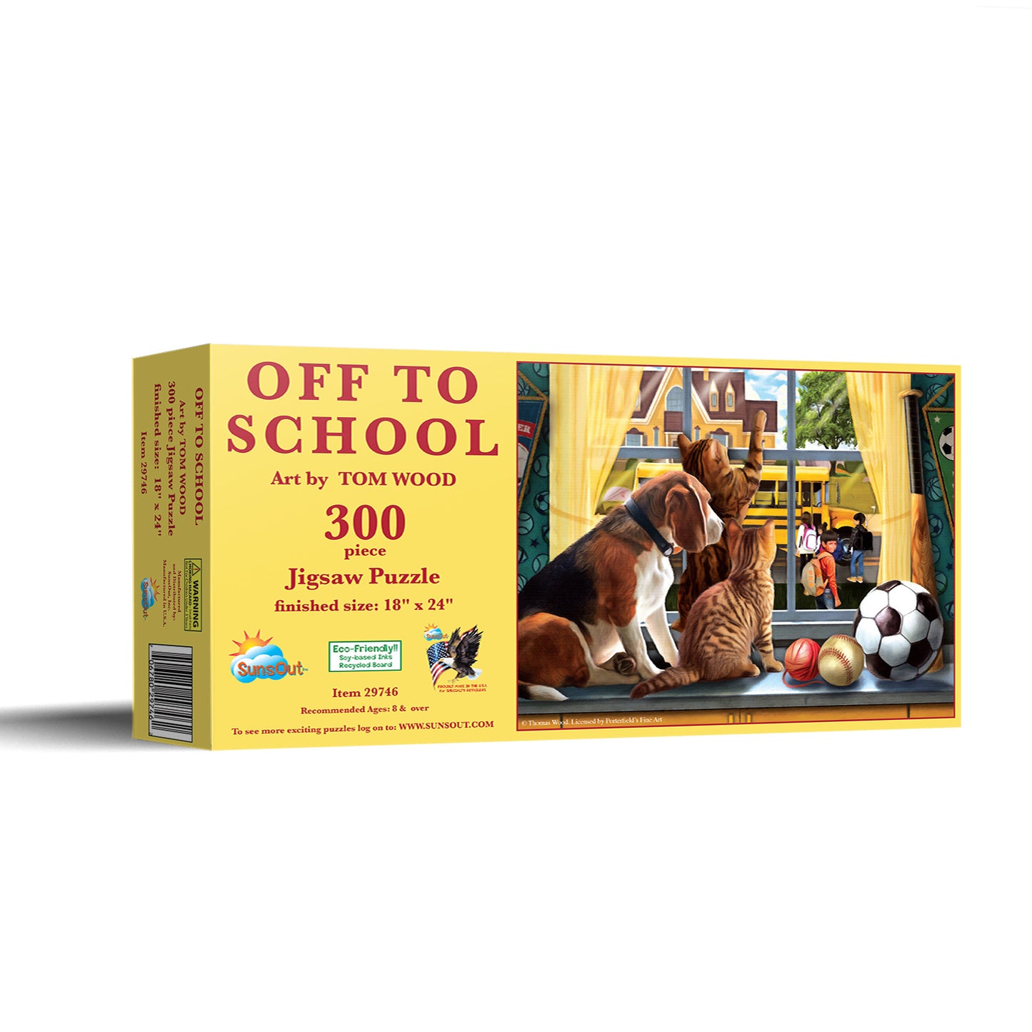 Off to School 300 pc Jigsaw Puzzle 29746