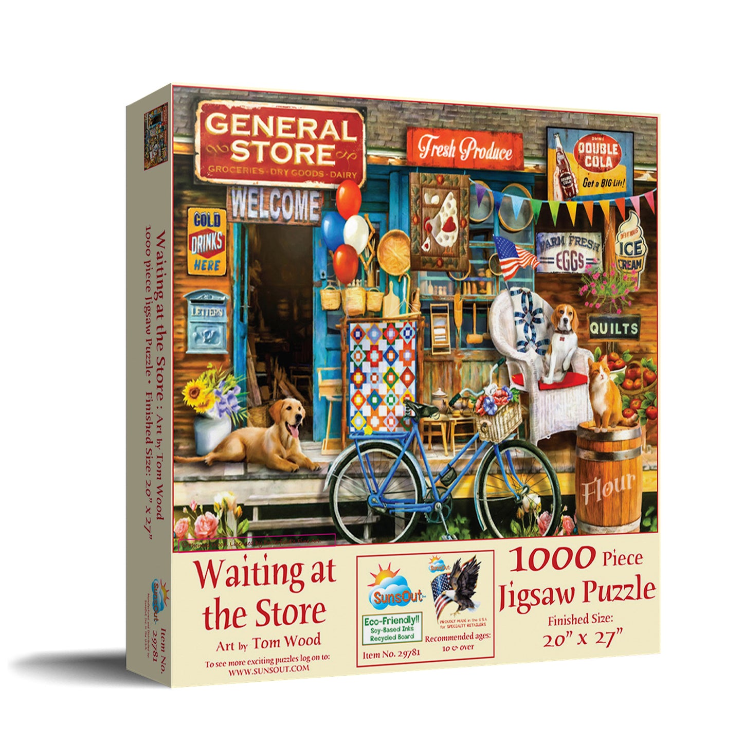 Waiting at the Store 1000 pc Jigsaw Puzzle 29781