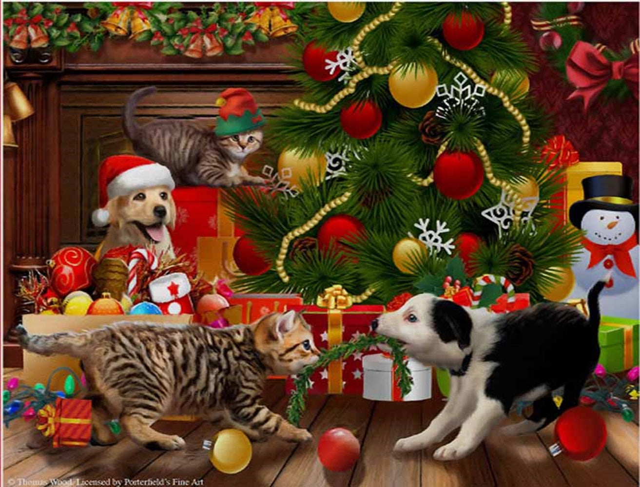 A Little Christmas Fun 300 pc Jigsaw Puzzle 29818