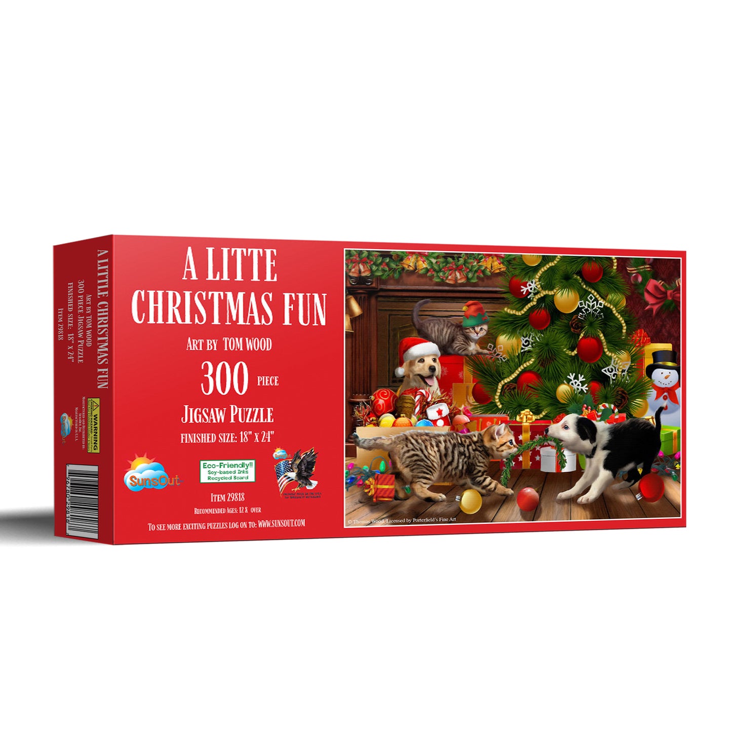 A Little Christmas Fun 300 pc Jigsaw Puzzle 29818