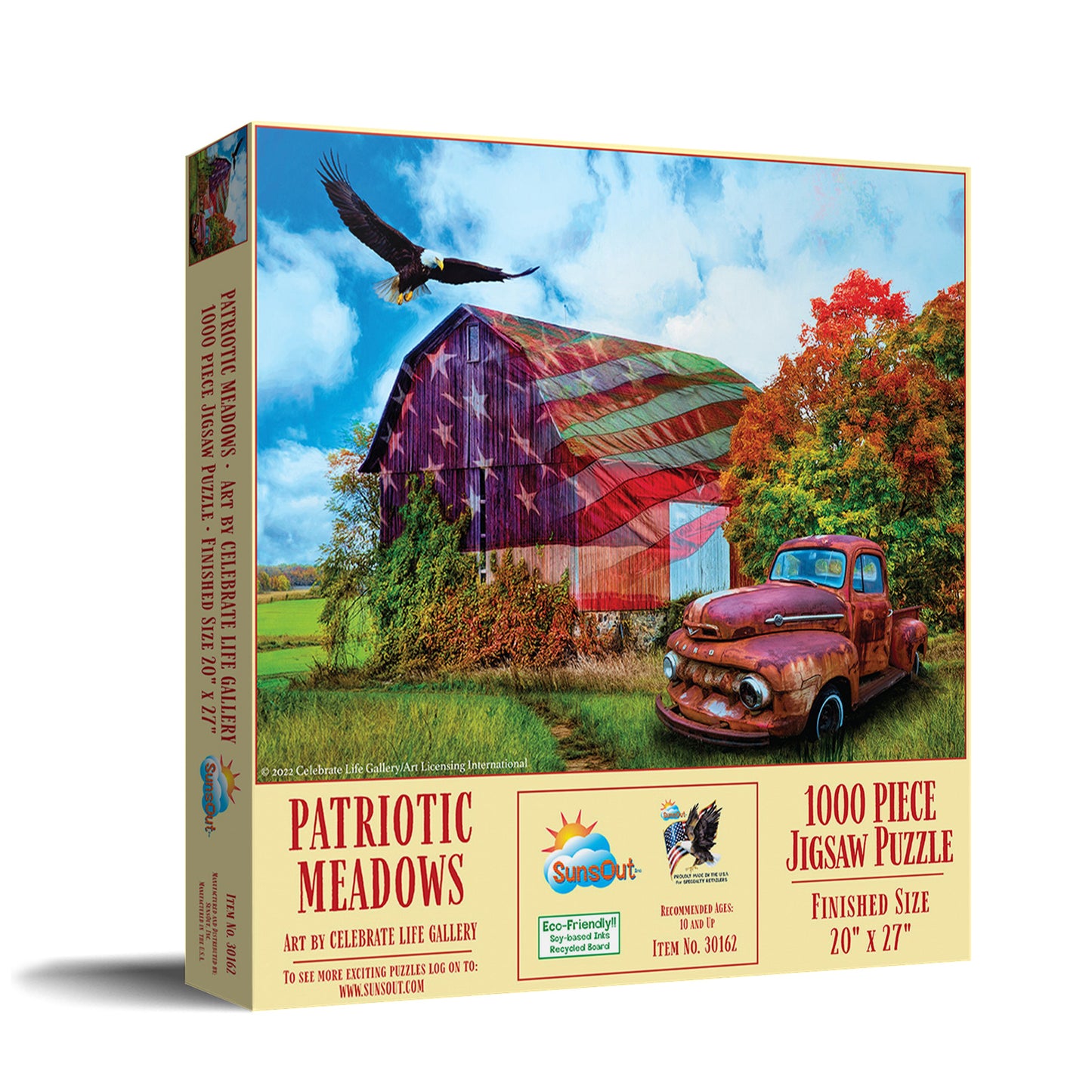 Patriotic Meadows 1000 pc Jigsaw Puzzle 30162