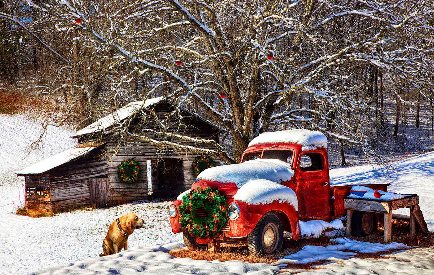 A Nostalgic Christmas Eve 550 pc Jigsaw Puzzle 30168