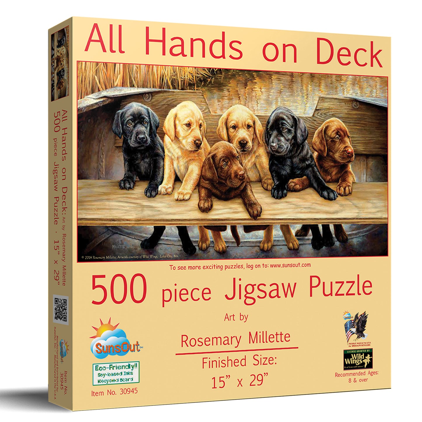 All Hands on Deck 500 pc Jigsaw Puzzle 30945