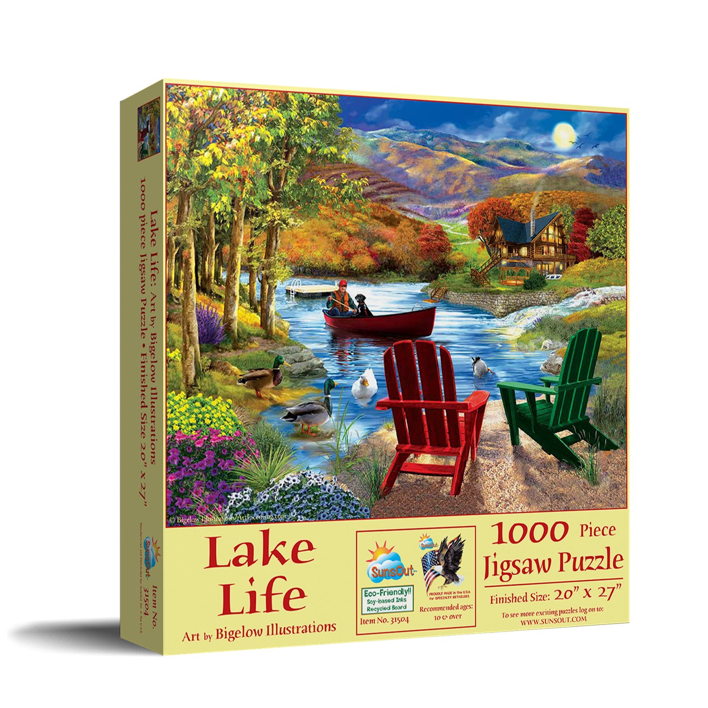 Lake Life 1000 pc Jigsaw Puzzle 31504