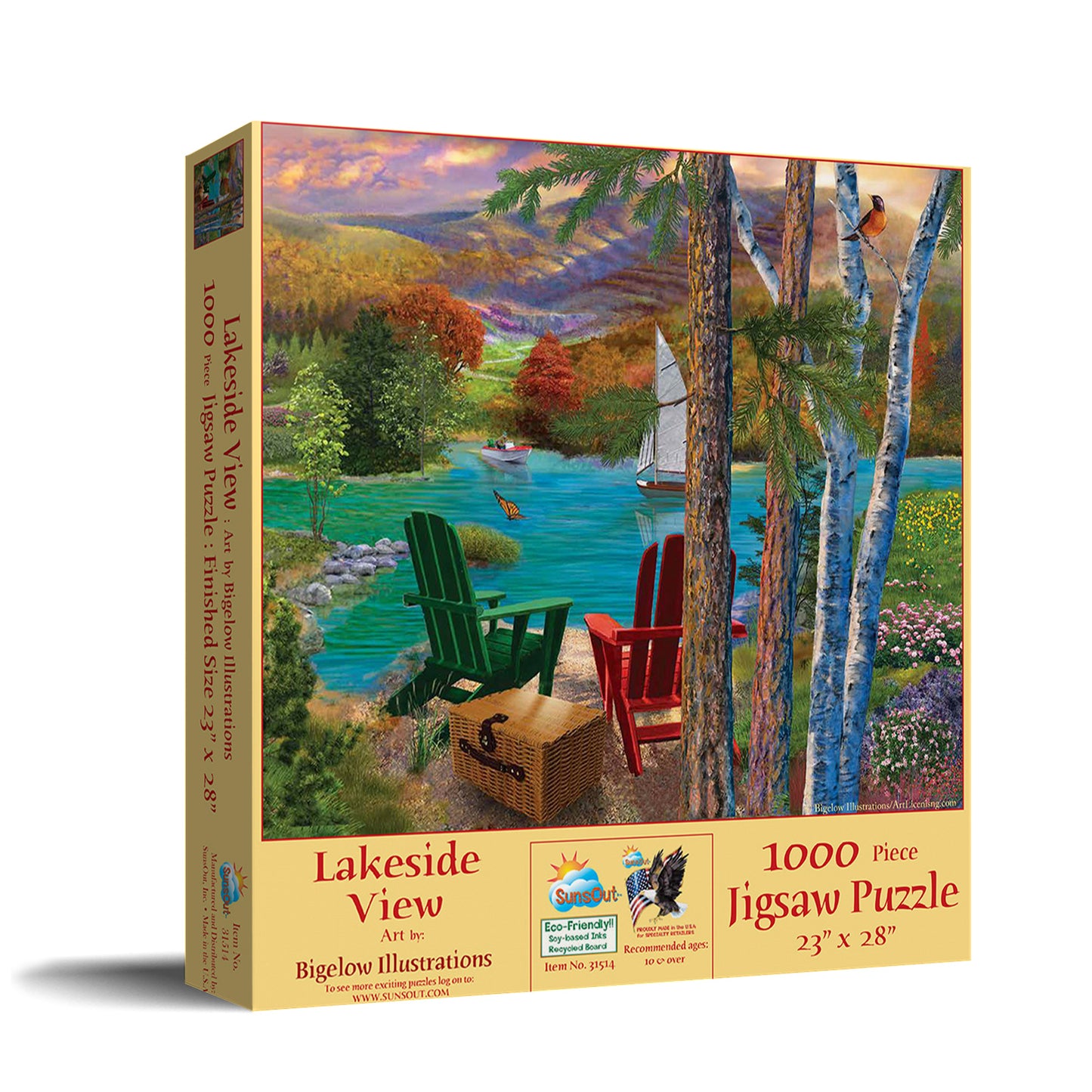 Lakeside View 1000 pc Jigsaw Puzzle 31514