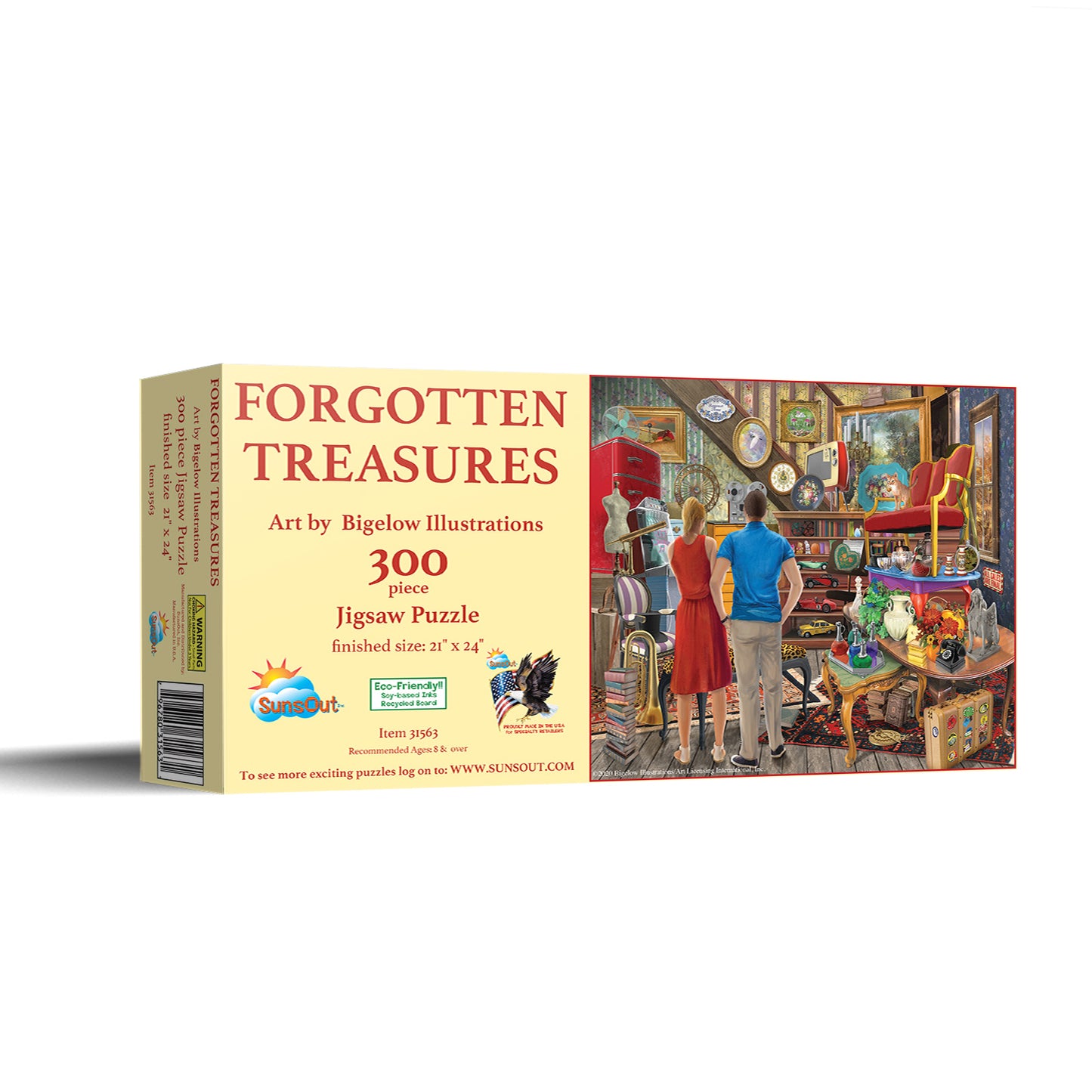 Forgotten Treasures 300 pc Jigsaw Puzzle 31563