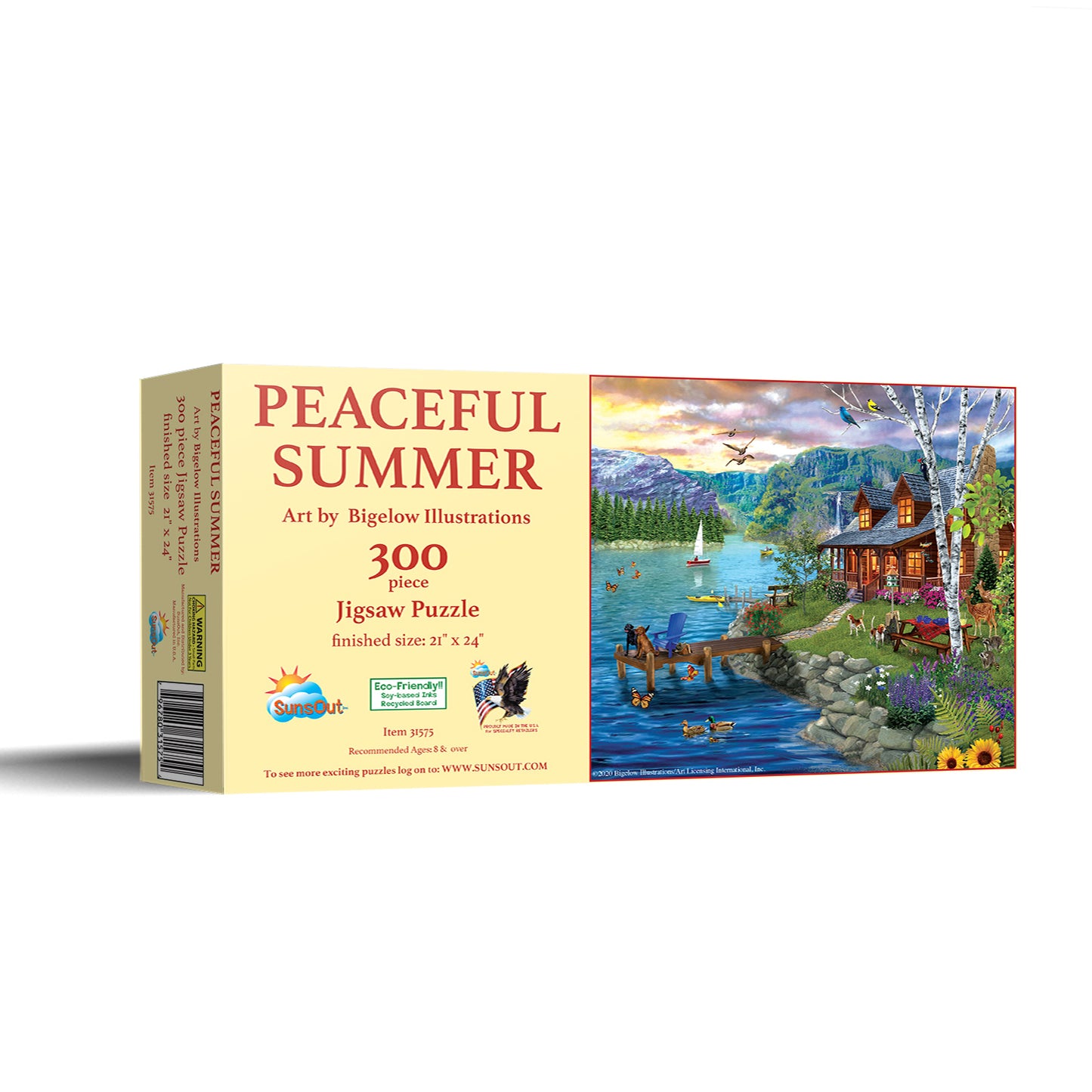 Peaceful Summer 300 pc Jigsaw Puzzle 31575
