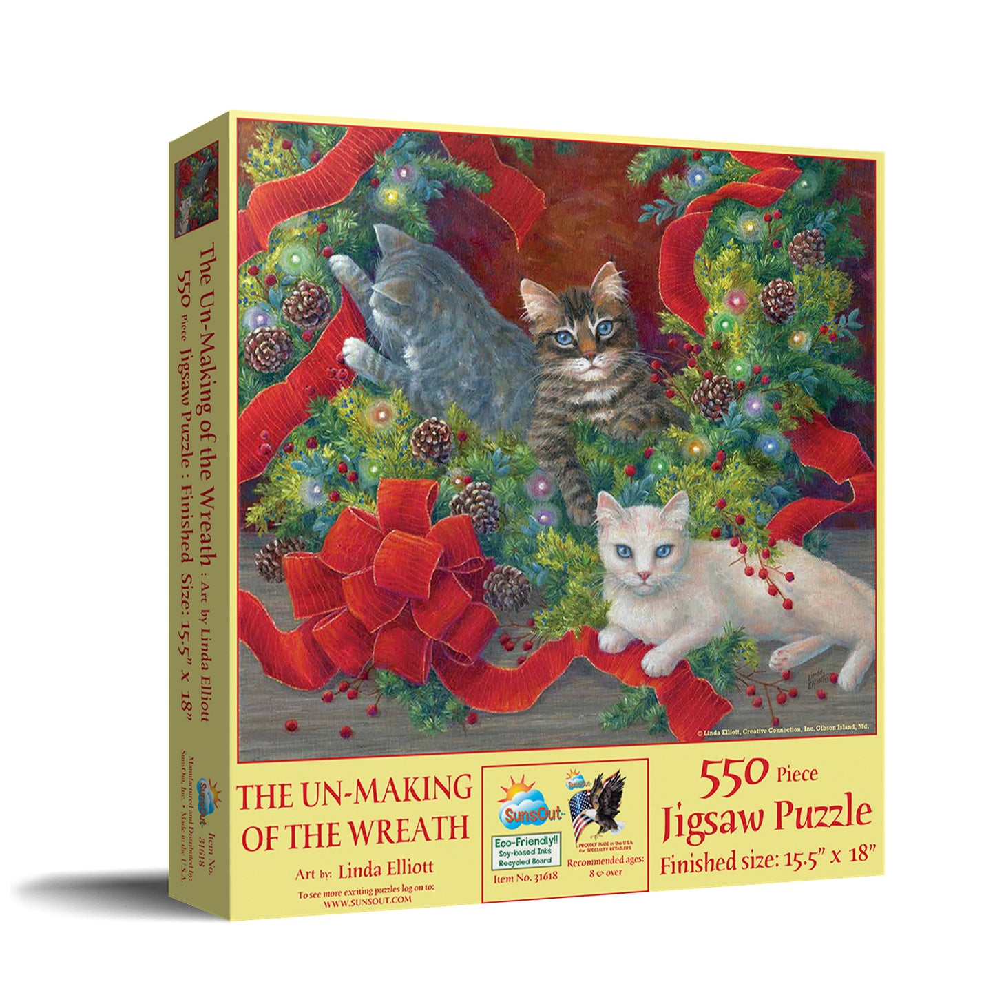 The Unmaking of the Wreath 550 pc Jigsaw Puzzle 31618