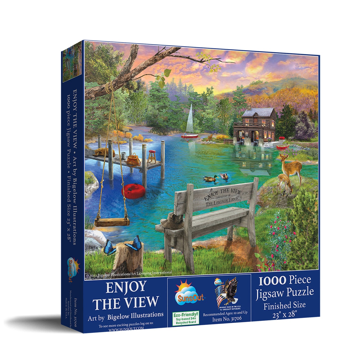 Enjoy the View 1000 pc Jigsaw Puzzle 31706
