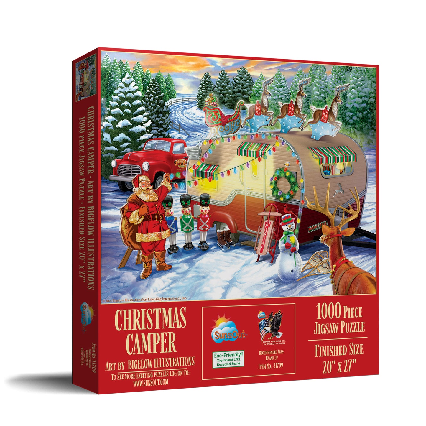 Christmas Campers 1000 pc Jigsaw Puzzle 31709