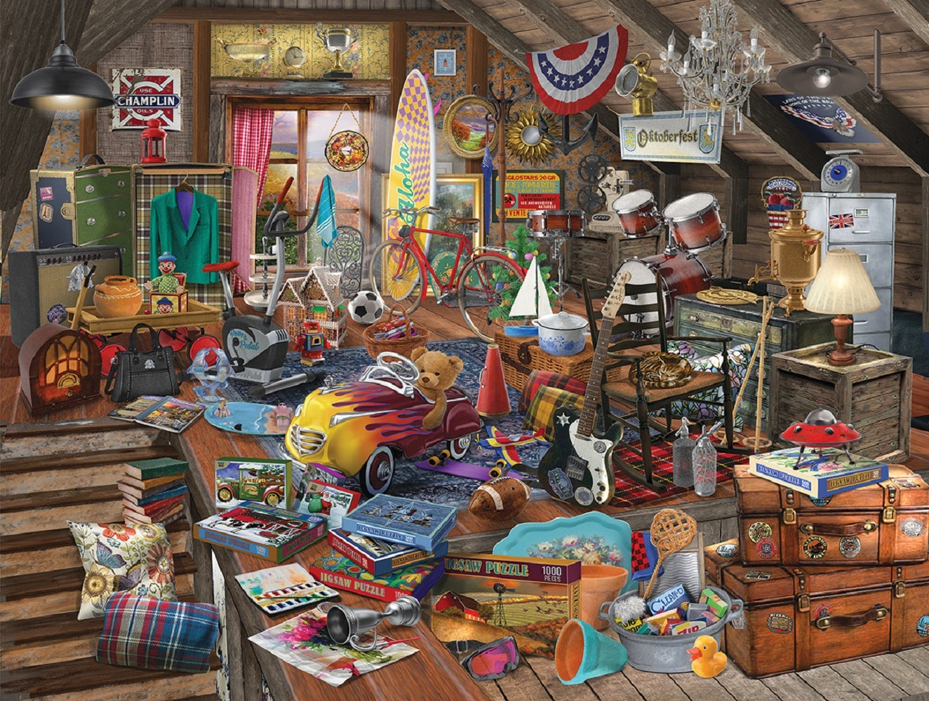 Stowing Away 500 pc Jigsaw Puzzle 31715