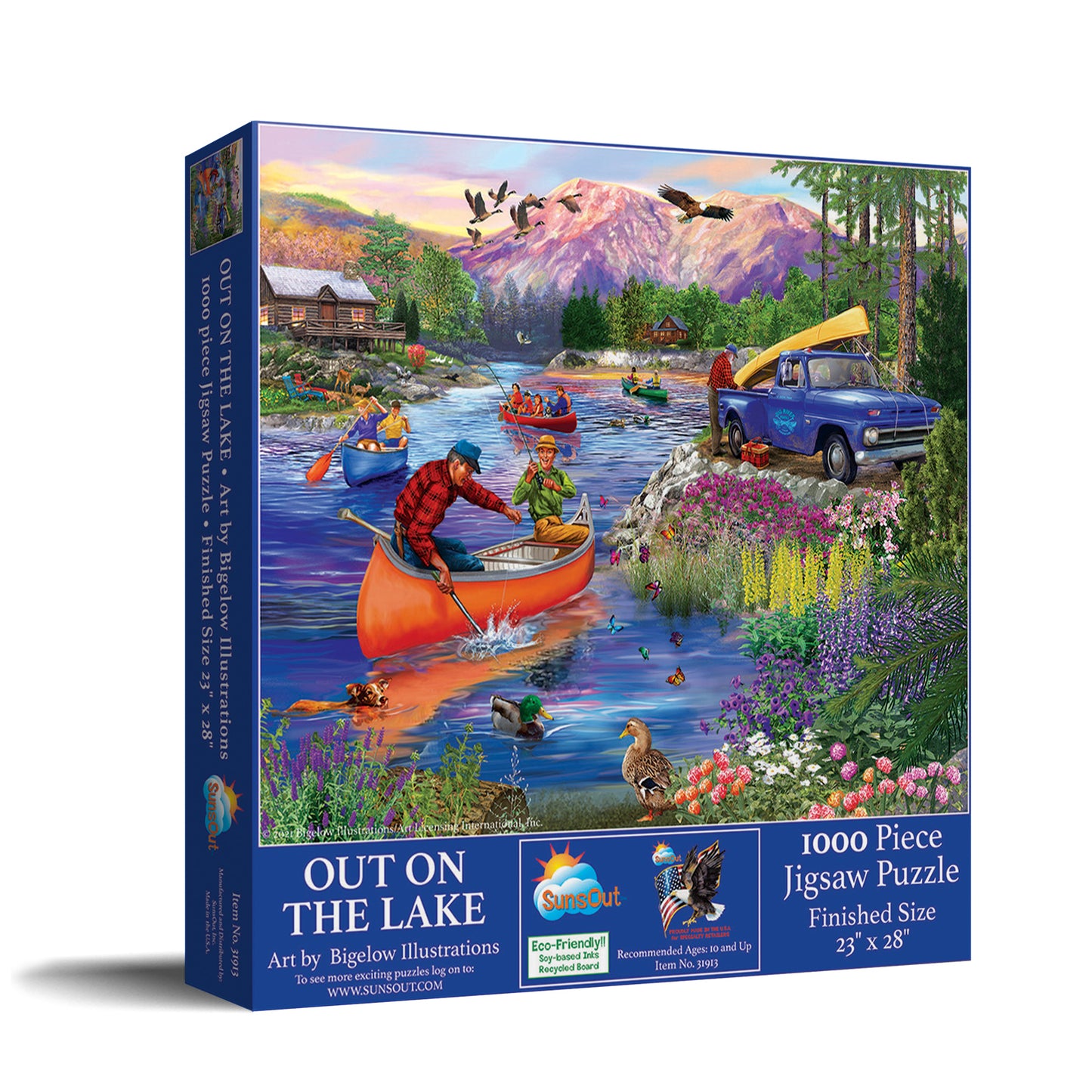 Out on the Lake 1000 pc Jigsaw Puzzle 31913