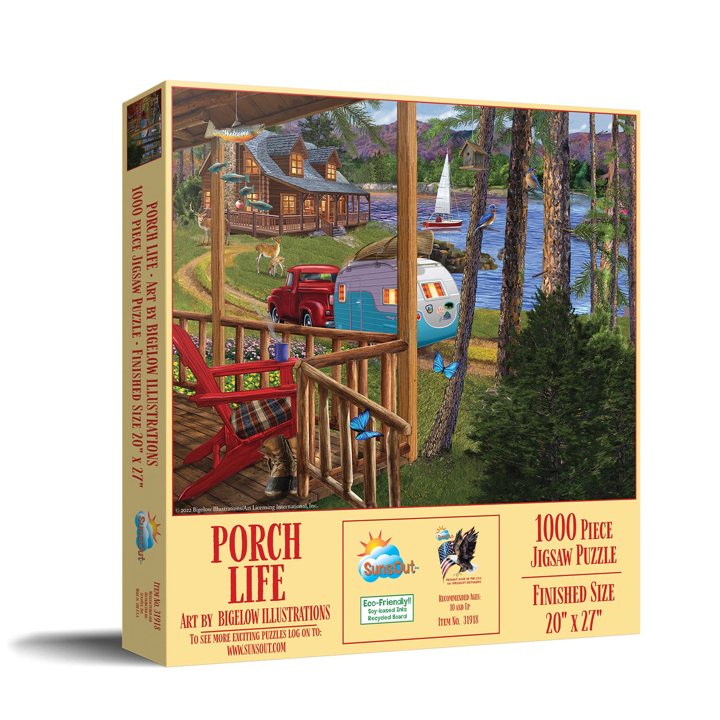 Porch Life 1000 pc Jigsaw Puzzle 31918