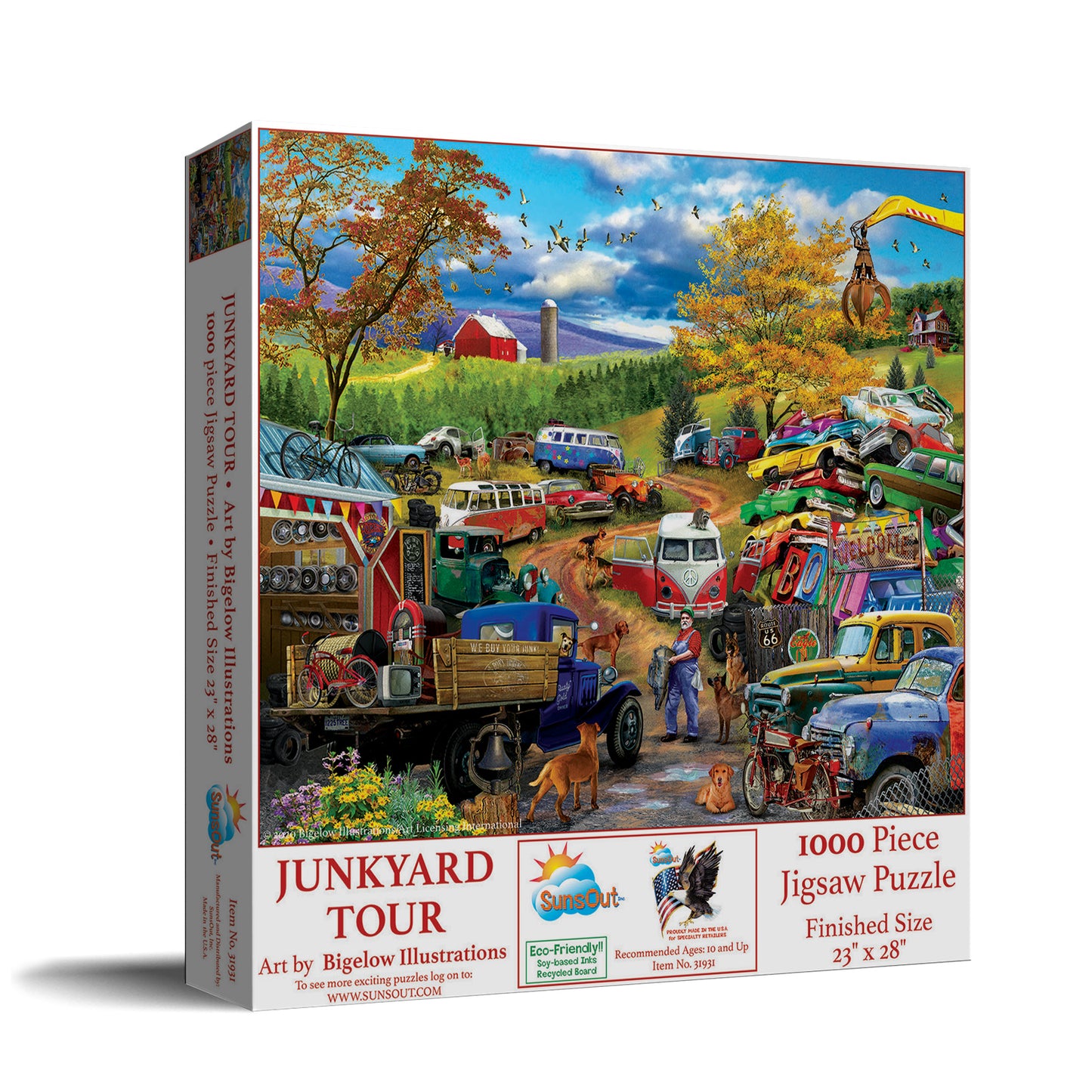 Junk Yard Tour 1000 pc Jigsaw Puzzle 31931