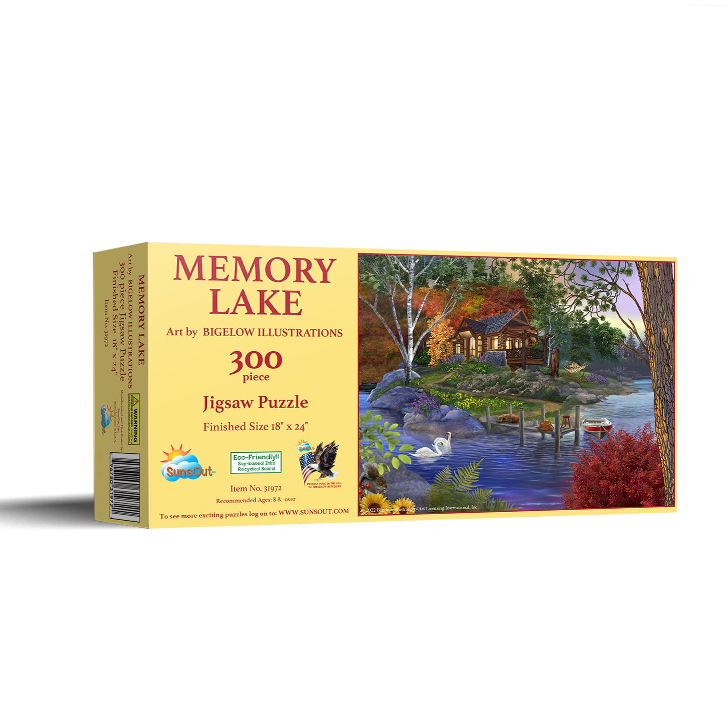 Memory Lake 300 pc Jigsaw Puzzle 31972