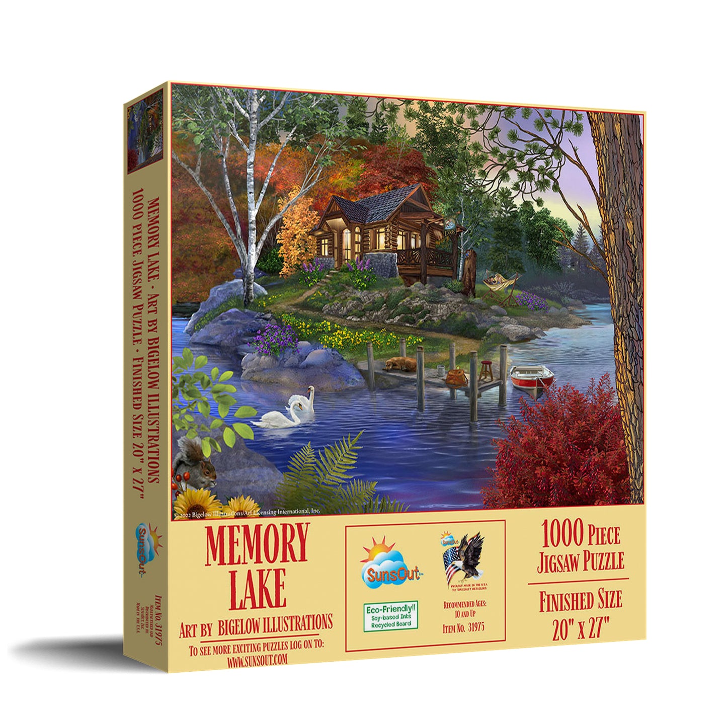 Memory Lake 1000 pc Jigsaw Puzzle 31975