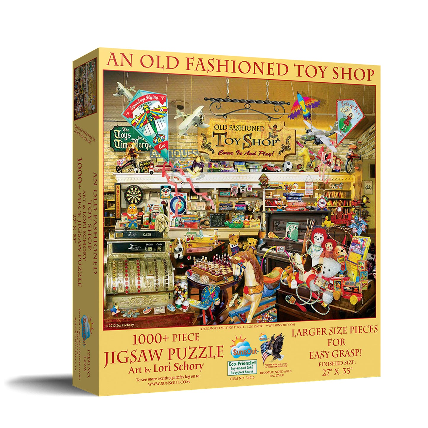 An Old Fashioned Toy Shop 1000 pc Large Pieces Jigsaw Puzzle 34916