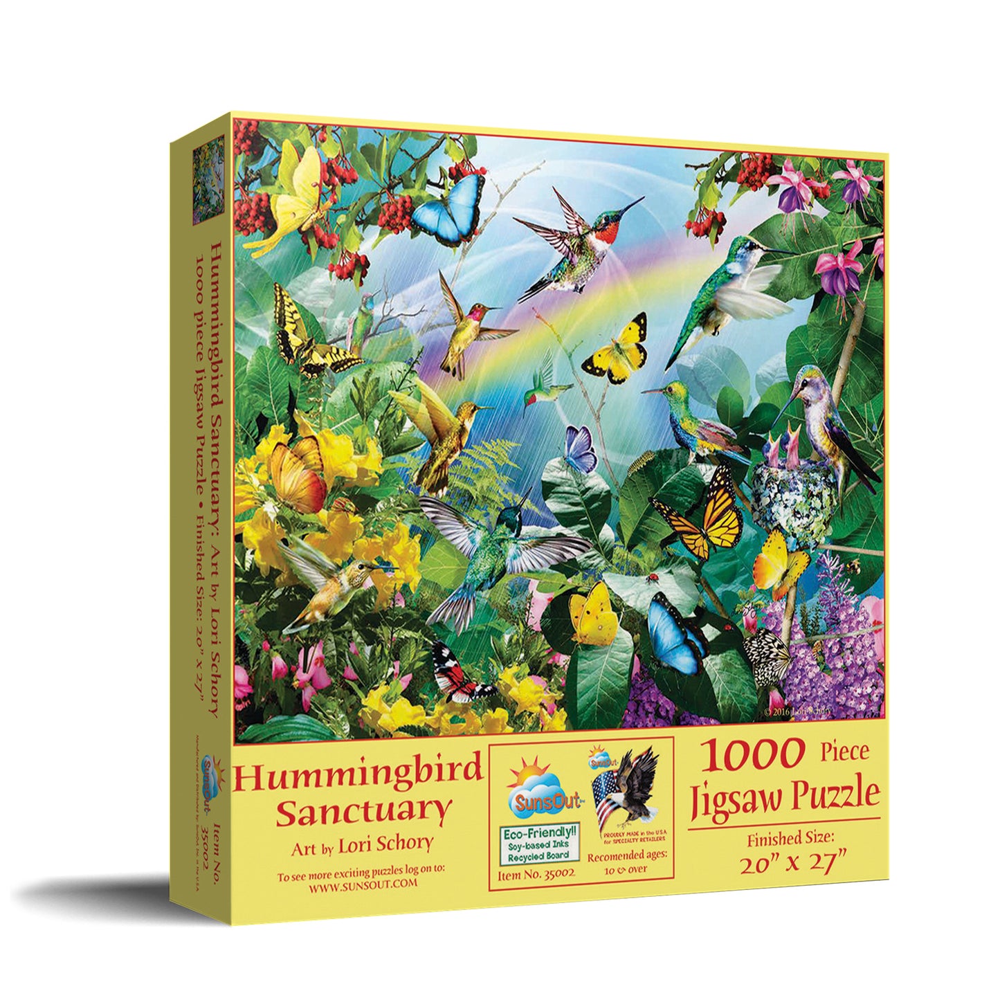 Hummingbird Sanctuary 1000 pc Jigsaw Puzzle 35002