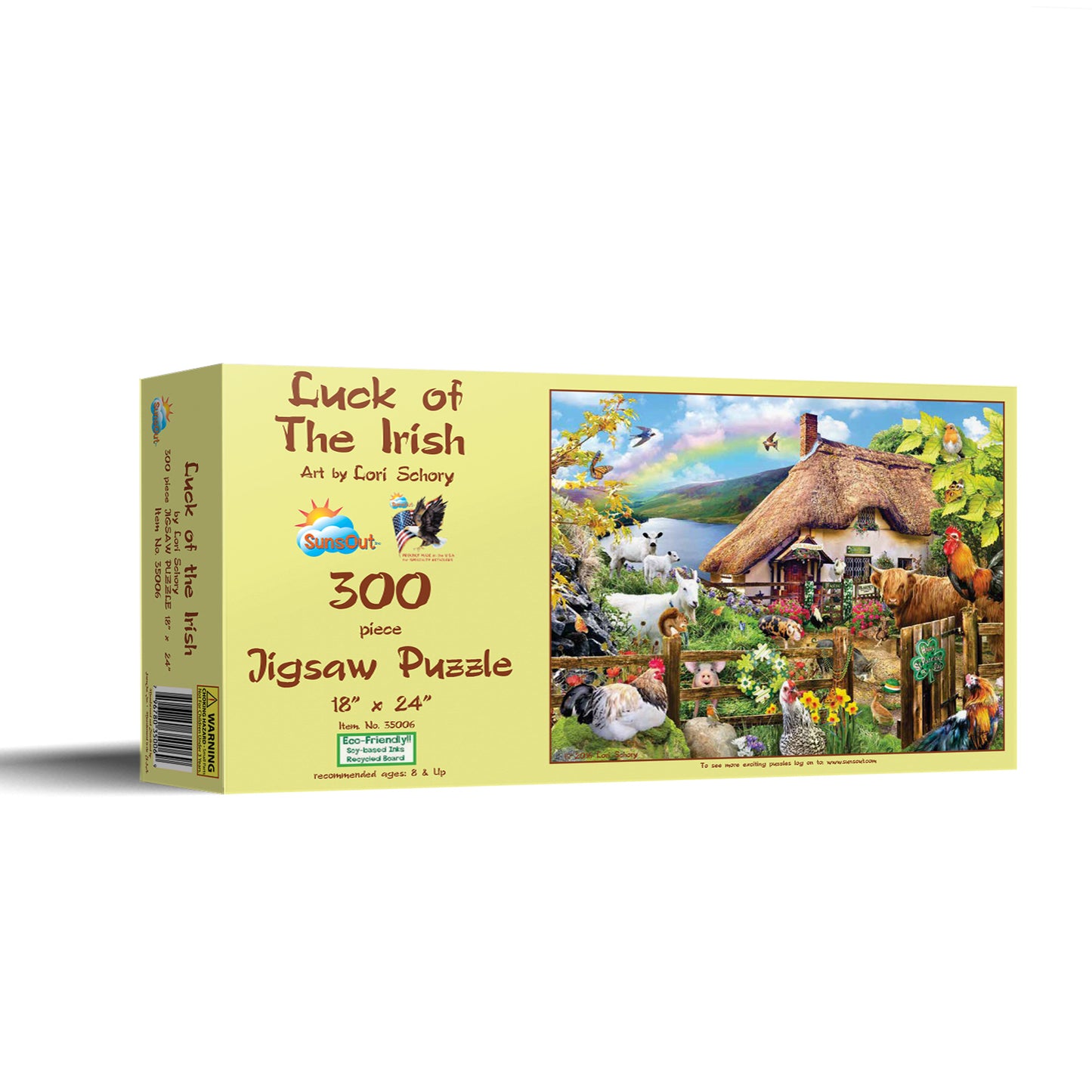 Luck of the Irish 300 pc Jigsaw Puzzle 35006