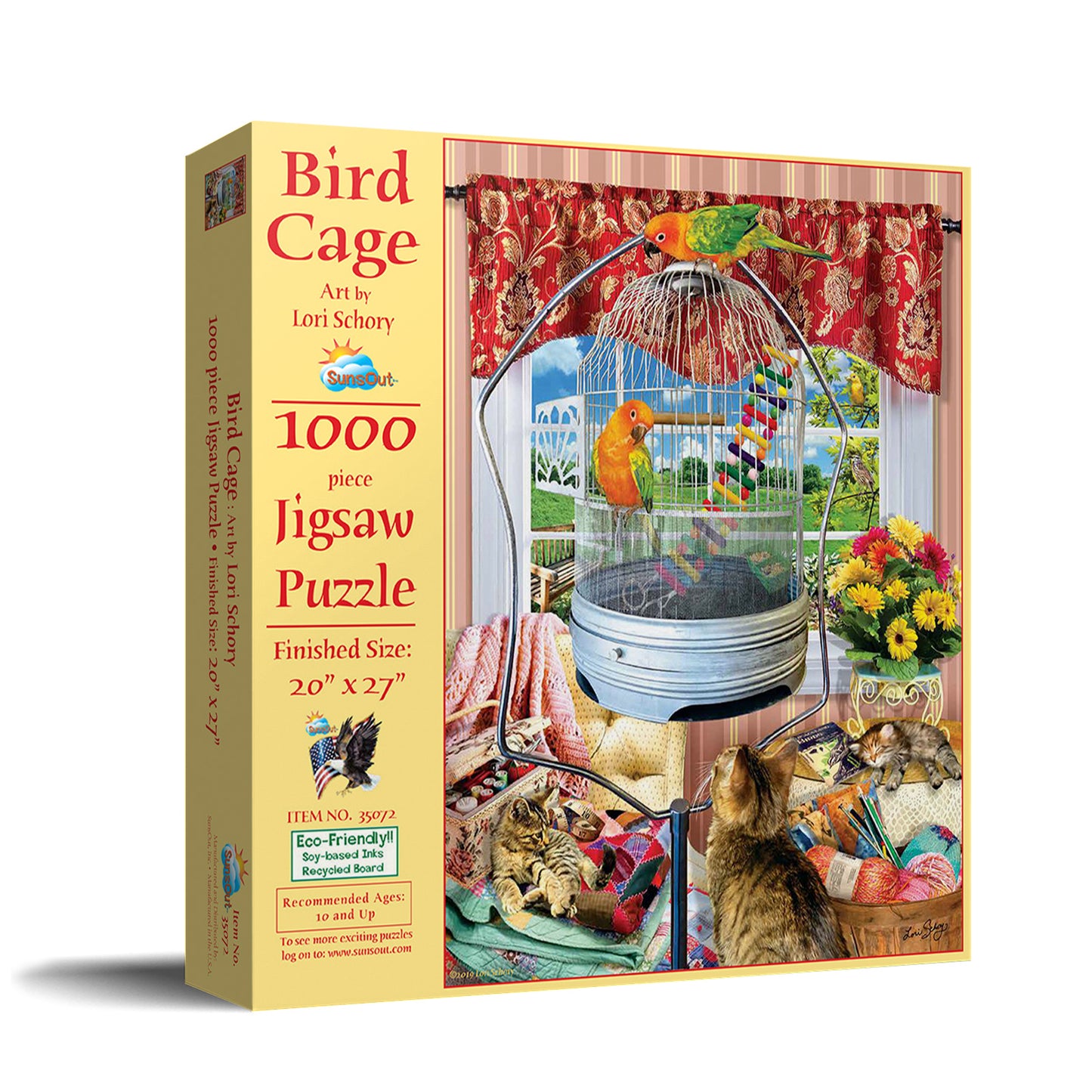 Bird Cage pc 1000 pc Jigsaw Puzzle 35072