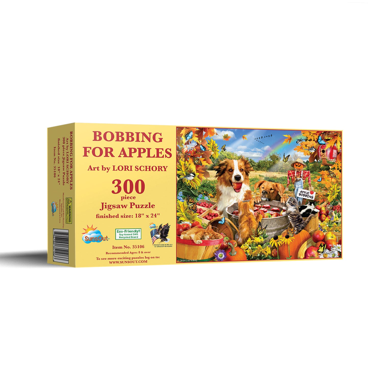 Bobbing for Apples 300 pc Jigsaw Puzzle 35106