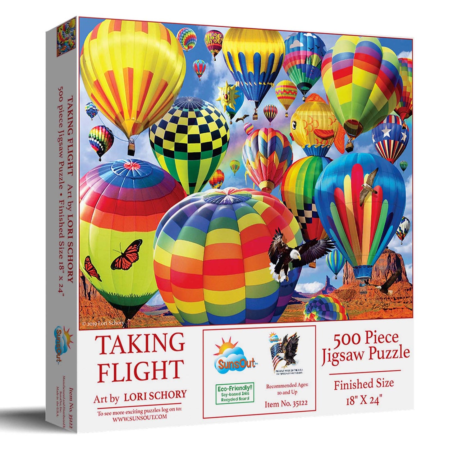 Taking Flight 500 pc Jigsaw Puzzle 35122