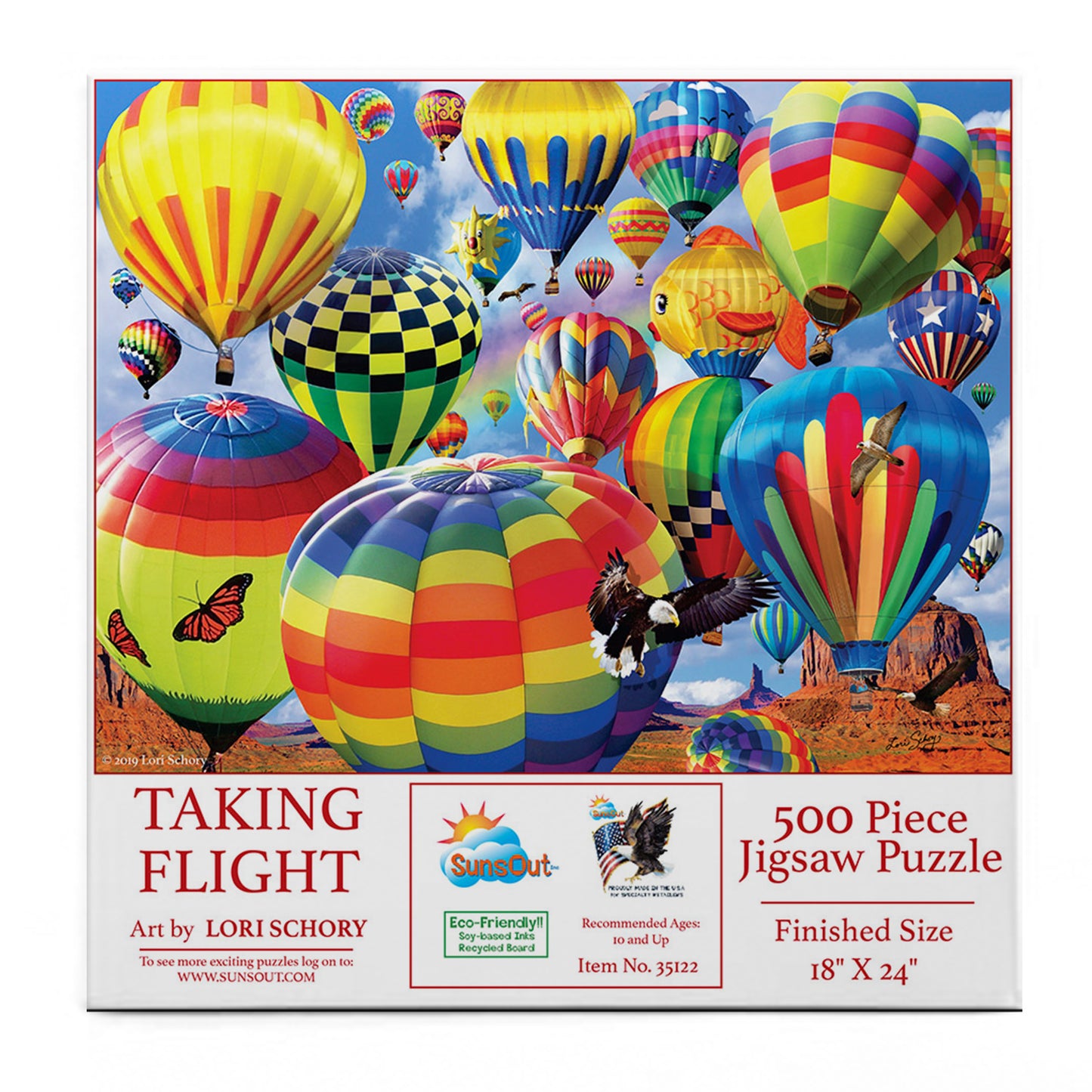 Taking Flight 500 pc Jigsaw Puzzle 35122