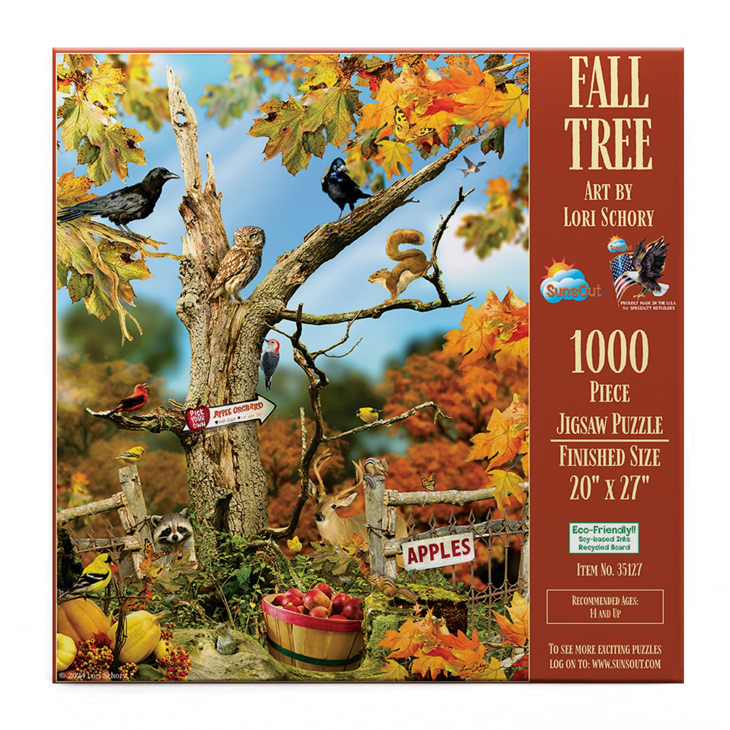Fall Tree 1000 pc Jigsaw Puzzle 35127